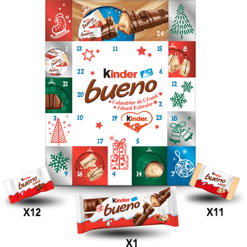 Kinder Bueno Advent Kalender 24 Stuks 167 g