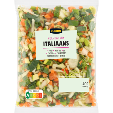 Jumbo Roerbakmix Italiaans 400 g