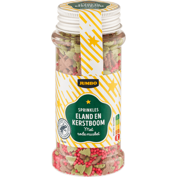 Jumbo Sprinkles Eland en Kerstboom 80 g