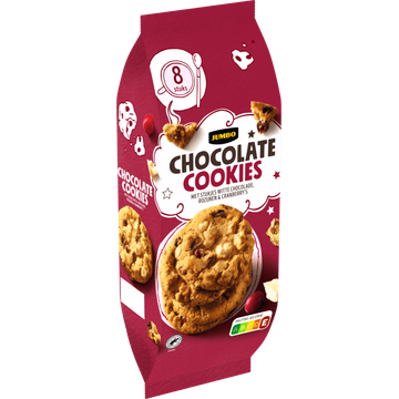 Jumbo Chocolate Cookies met Cranberry 200 g