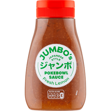 Jumbo's Pokebowl Sauce Japanese Style Fresh Lemon 160 ml
