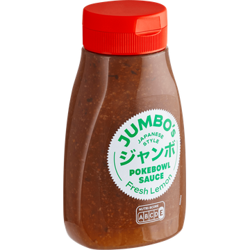 Jumbo's Pokebowl Sauce Japanese Style Fresh Lemon 160 ml