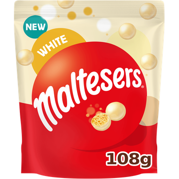 Maltesers Wit Krokante vulling in Witte chocolade 108g