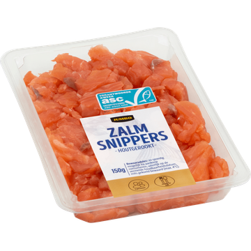 Jumbo Zalmsnippers Houtgerookt 150 g