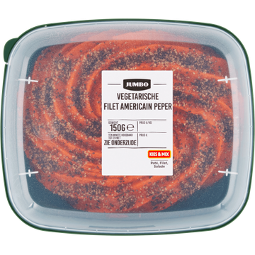 Jumbo Vegetarische Filet Americain Peper 175 g