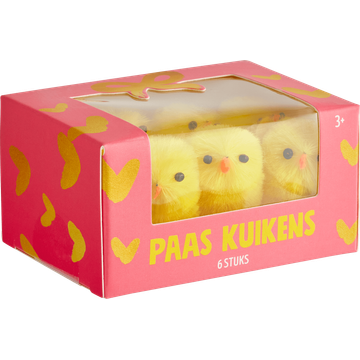 Paas Kuikens 6 Stuks