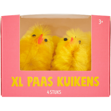 XL Paas Kuikens 4 Stuks