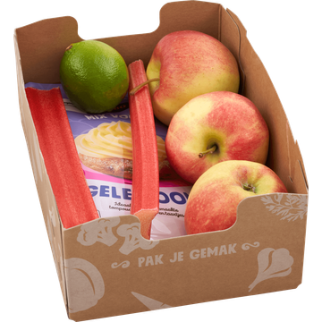 Jumbo's Rabarber-Aardbei Crumble Verspakket 4 Personen