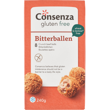 Consenza Gluten Free Bitterballen 8 x 30 g