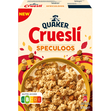 Quaker Cruesli Speculoos Ontbijtgranen 375 gr