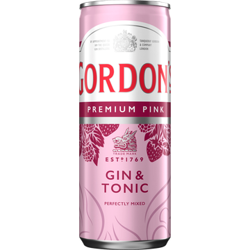 Gordon's Premium Pink Gin & Tonic 250 ml