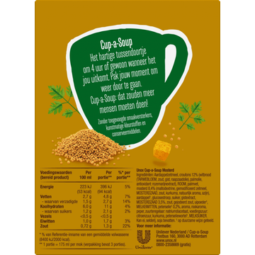 Knorr Mosterd Cup-a-Soup 3 x 175 ml