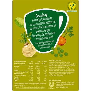 Knorr Erwt Cup-a-Soup 3 x 175 ml