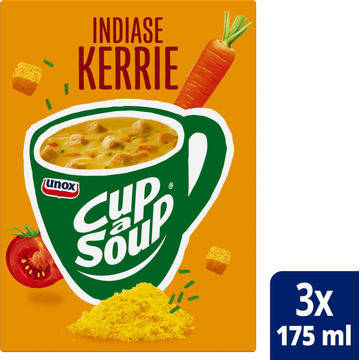 Knorr Cup-a-Soup Indiase Kerrie 3 x 175 ml
