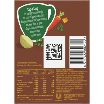 Unox Cup-a-Soup Rundvlees 10 x 175ml