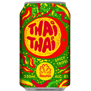 Oedipus Thai Thai Spicy Tripel Bier Blik 330 ml