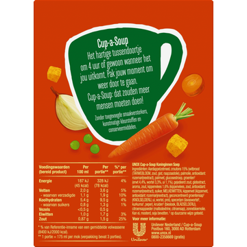 Unox Cup-a-Soup Koninginnen 3 x 175 ML