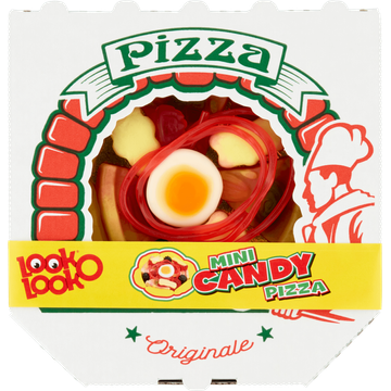 Look-O-Look Snoep Mini Pizza 85g