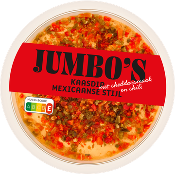 Jumbo's Kaasdip Mexicaanse Stijl met Cheddarsmaak en Chili 150 g