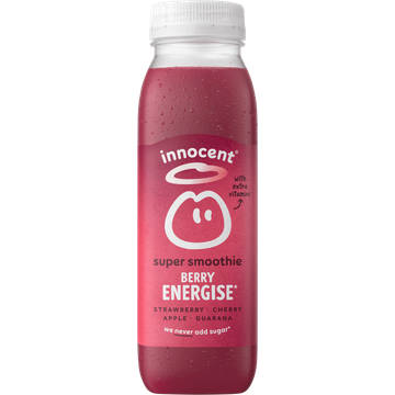 innocent super smoothie berry energise 300ml