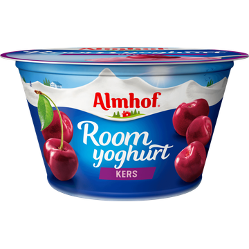 Almhof Roomyoghurt Kers 150 g