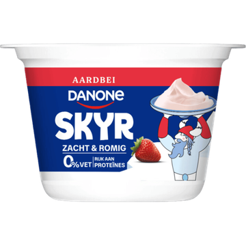 Danone Skyr Aardbei Protein 0% Vet 145 g