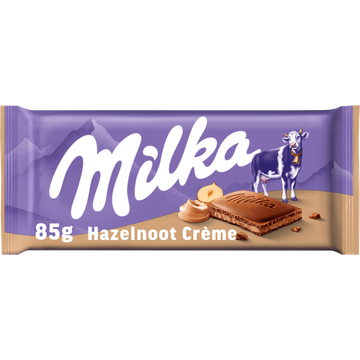Milka Melkchocolade Hazelnoot Crème 85 g