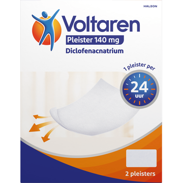 Voltaren Topical Diclofenac Patch 2 Stuks