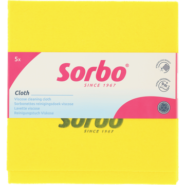Sorbonettes geel (38x40cm) 5 stuks