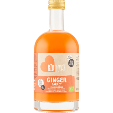 BioToday Premium Gember-Wortel Drankje 500 ml