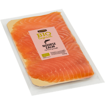 Jumbo Biologisch Noorse Zalm op Hout Gerookt 100 g