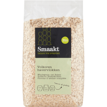 Smaakt Bio Volkoren Havervlokken XL 1500 g