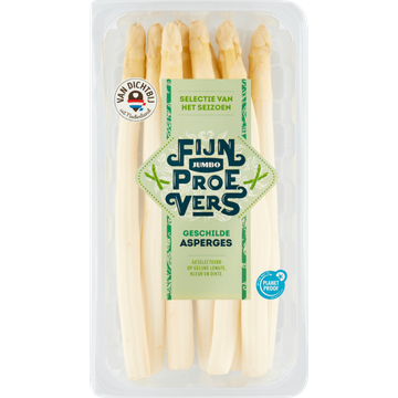 Jumbo Fijnproevers Geschilde Asperges 350 g