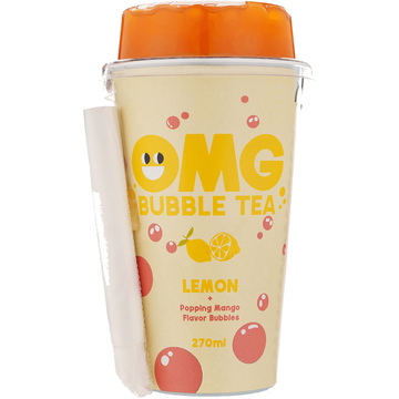 OMG Bubble Tea Lemon Mano 270ML