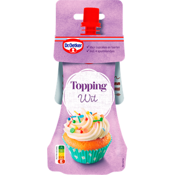 Dr. Oetker Topping Wit 140 g