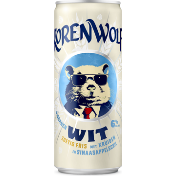 Korenwolf 4-Granen Wit 250ML
