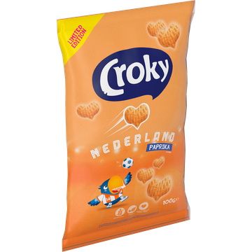 Croky Nederland Paprika Flavour Limited Edition 100 g