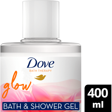 Dove Bath Therapy Badschuim & Douchegel Glow 400 ml