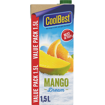 CoolBest Mango Dream 1.5 L value pack