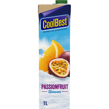 CoolBest 100% Juice Passionfruit Heaven 1 L