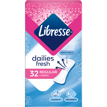 Libresse Inleg Regular 32 Stuks