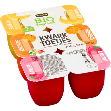 Jumbo Biologisch Kwark Toetjes 6 x 50 g
