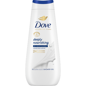 Dove Advanced Care Verzorgende Douchegel Deeply Nourishing 400 ml