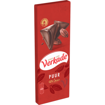 Verkade Specials Puur chocolade reep 90 gram