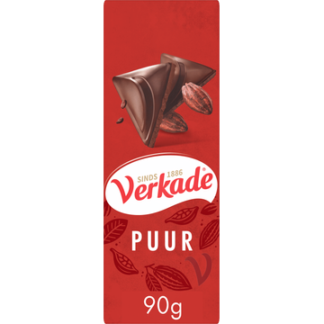Verkade Specials Puur chocolade reep 90 gram