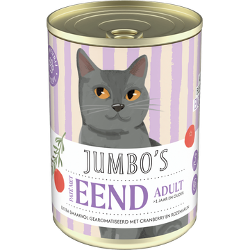 Jumbo's Paté met Eend Adult 395 g