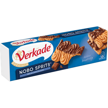 Verkade Nobo Sprits melkchocolade koekjes