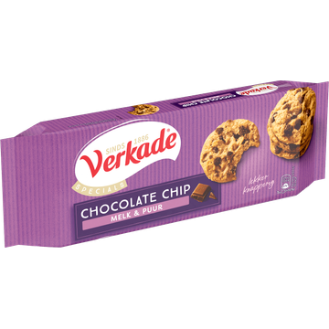 Verkade Chocolate Chip Melk & Puur chocolade