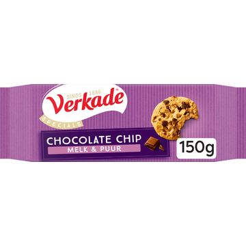 Verkade Chocolate Chip Melk & Puur chocolade
