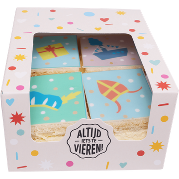 Jumbo - Mini Tompouce Sint - 4 Stuks